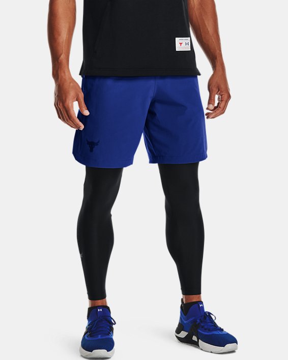 σορτσ Under Armour Project Rock Snap ανδρικα μπλε ρουά / γκρι | nYKRMBFmPgp