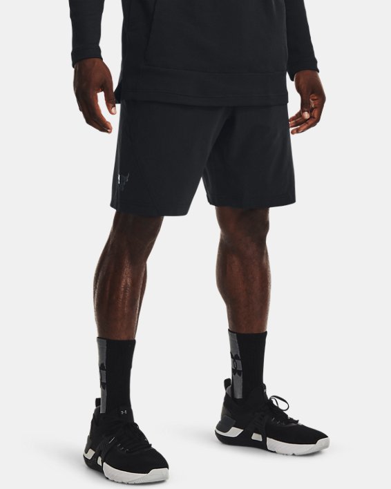 σορτσ Under Armour Project Rock Unstoppable ανδρικα μαυρα / γκρι | FY7JLxaBXPs
