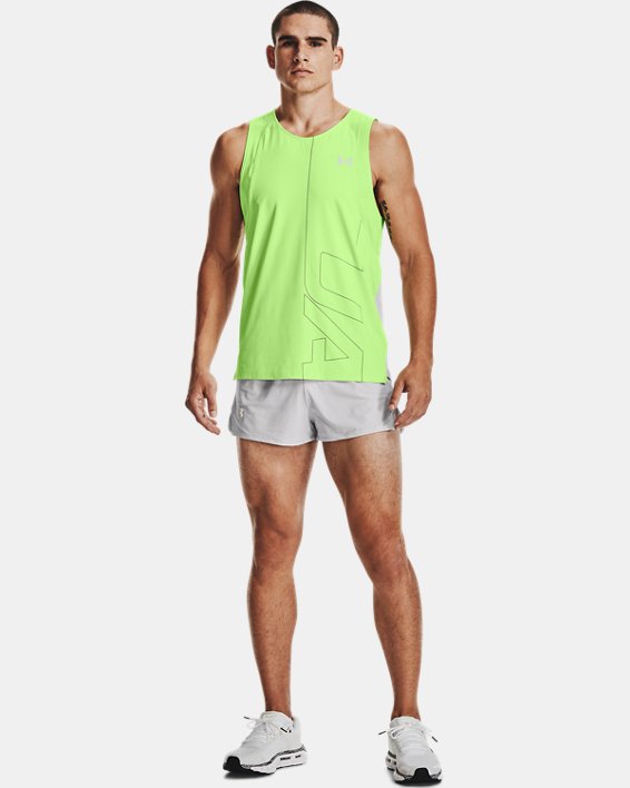 σορτσ Under Armour UA Draft Run ανδρικα γκρι / πρασινο | uUNaJTUKljn