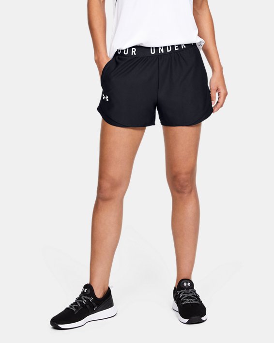 σορτσ Under Armour UA Play Up 3.0 γυναικεια μαυρα / ασπρα | 3qW4ZzZTrO1