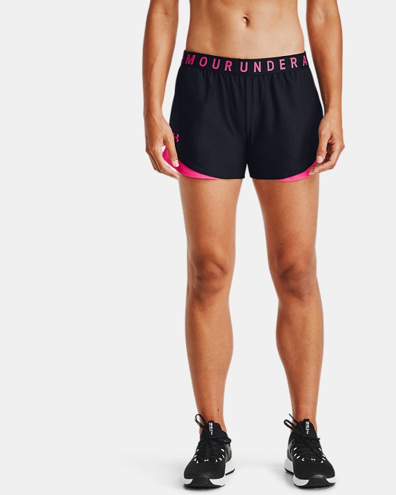 σορτσ Under Armour UA Play Up 3.0 γυναικεια μαυρα / ροζ | CtzmcLLhZzW
