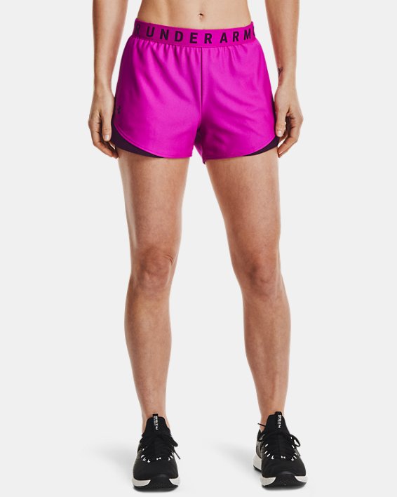 σορτσ Under Armour UA Play Up 3.0 γυναικεια ροζ / μωβ | sUeiQE6f4af