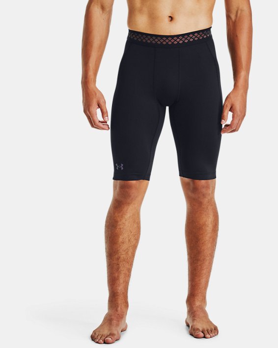 σορτσ Under Armour UA RUSH™ HeatGear® 2.0 Long ανδρικα μαυρα | nmfAclUQDwr