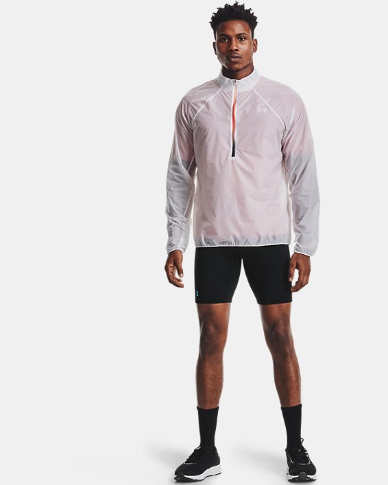 σορτσ Under Armour UA RUSH™ Run ½ Tights ανδρικα μαυρα / γκρι | I2XXSER8krE