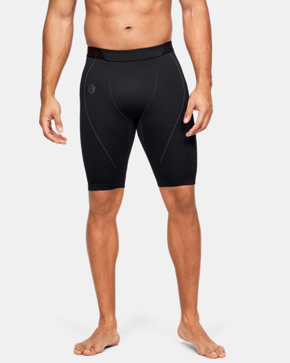 σορτσ Under Armour UA RUSH™ Seamless Long ανδρικα μαυρα | 6RWp6UFBSvJ