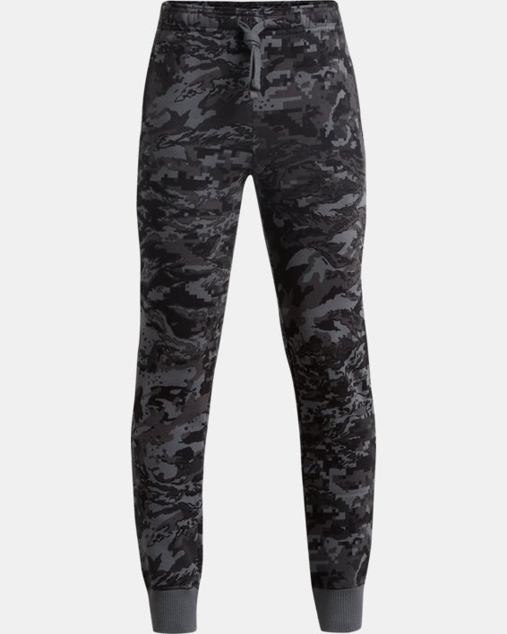 σορτσ Under Armour UA Rival Fleece ABC Camo για αγορια γκρι / μαυρα ασπρα | mDUM25LnrSl