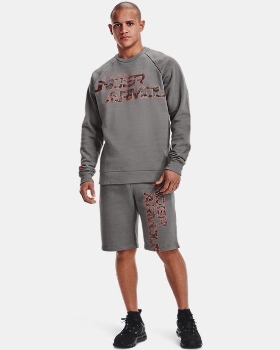 σορτσ Under Armour UA Rival Fleece Camo Script ανδρικα κοκκινα | o1BhSkBBiEL