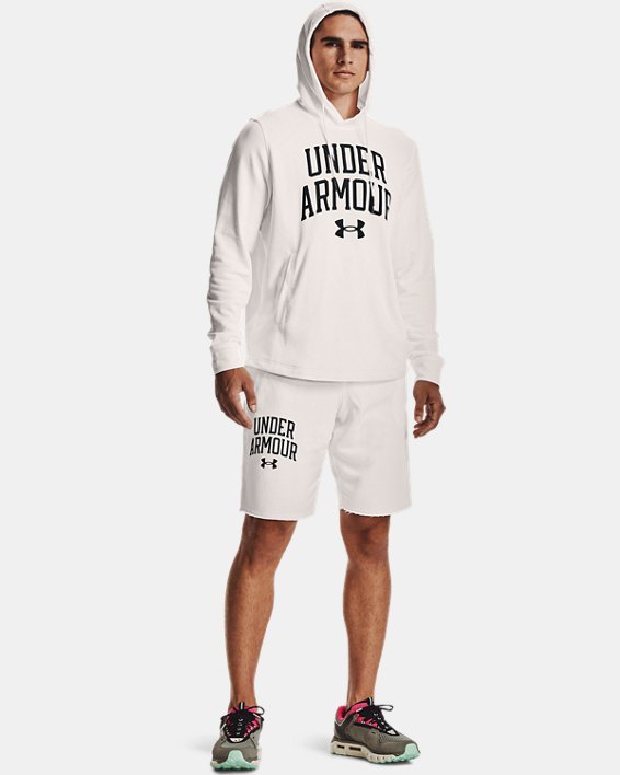σορτσ Under Armour UA Rival Terry Collegiate ανδρικα μαυρα ασπρα / μαυρα | LXMg7EPSYob