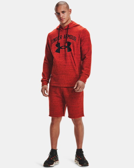 σορτσ Under Armour UA Rival Terry ανδρικα κοκκινα / μαυρα | Rru5je8JQ3U