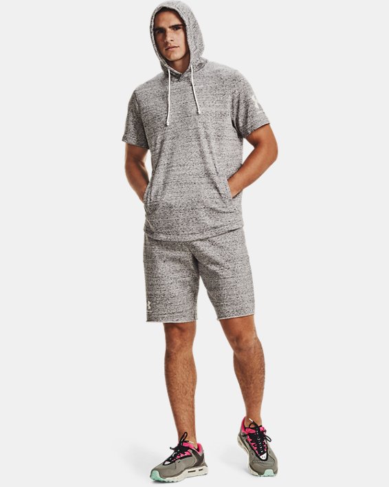 σορτσ Under Armour UA Rival Terry ανδρικα μαυρα ασπρα | x87nzrjoPtg