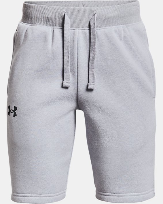 σορτσ Under Armour UA Rival βαμβακερα για αγορια γκρι μαυρα | 4PquJhUyF1d
