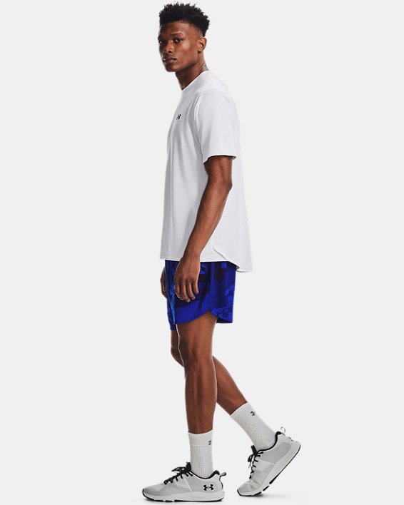 σορτσ Under Armour UA Stretch Train 7" Camo ανδρικα μπλε ρουά / ασπρα | 3HLPoLaf8dZ