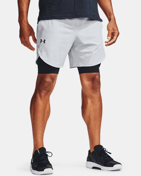 σορτσ Under Armour UA Stretch Woven ανδρικα γκρι / μεταλλικός | shQGwY7MOJ2