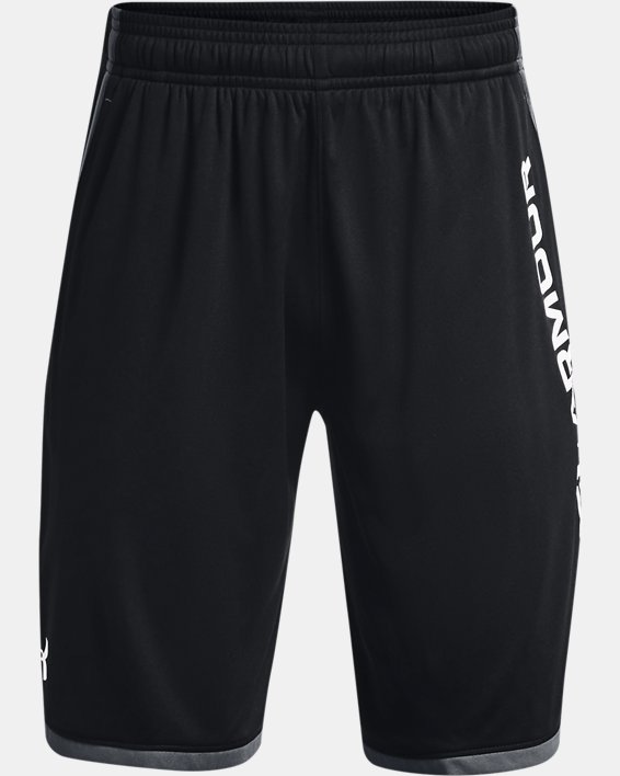 σορτσ Under Armour UA Stunt 3.0 Printed για αγορια μαυρα / ασπρα | NjhvVMO1zrW