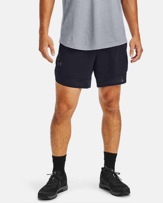 σορτσ Under Armour UA Training Stretch 7" ανδρικα μαυρα / γκρι | ihemZLEBcal