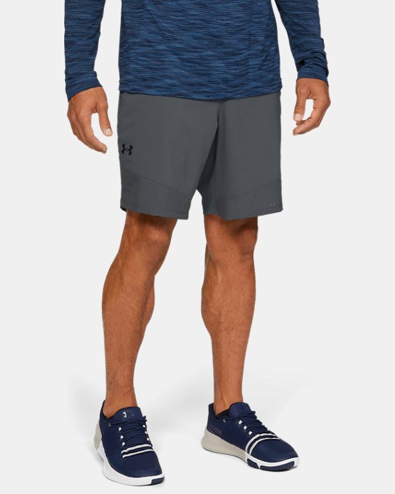 σορτσ Under Armour UA Vanish Woven ανδρικα γκρι / μαυρα | O9FKALCm6AV