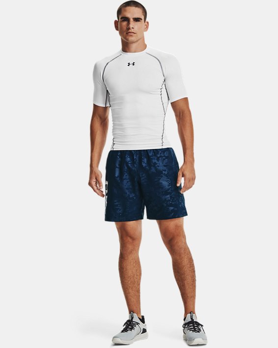 σορτσ Under Armour UA Woven Emboss ανδρικα ασπρα | yABm25niiRp