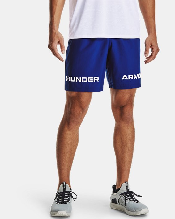 σορτσ Under Armour UA Woven Graphic Wordmark ανδρικα μπλε ρουά / ασπρα | CrWD5GW1xyJ