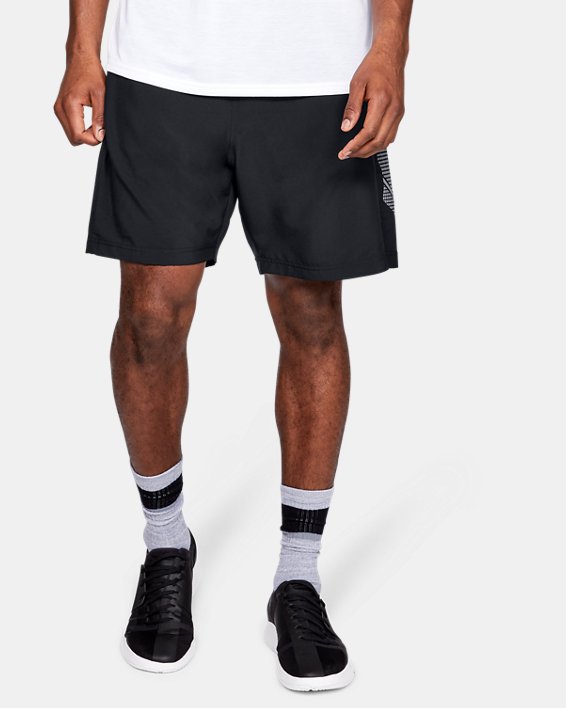 σορτσ Under Armour UA Woven Graphic ανδρικα μαυρα / γκρι | VsRM2C45pfn