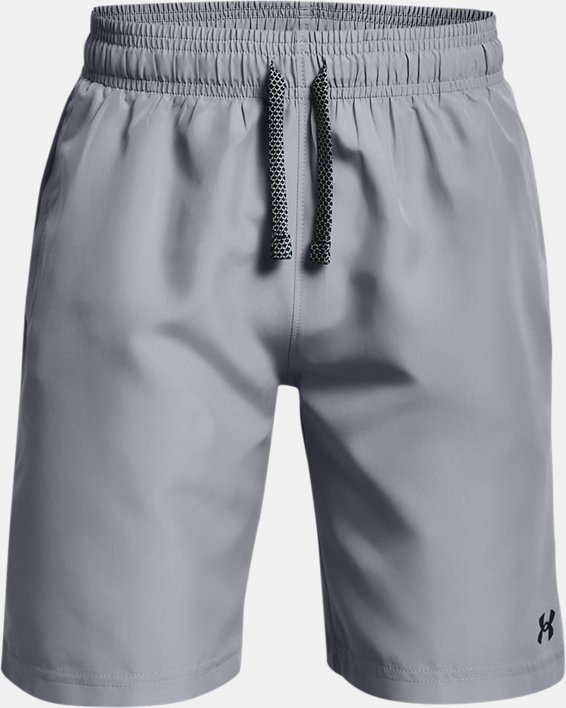 σορτσ Under Armour UA Woven για αγορια γκρι / μαυρα | qxQJiTCs8ji
