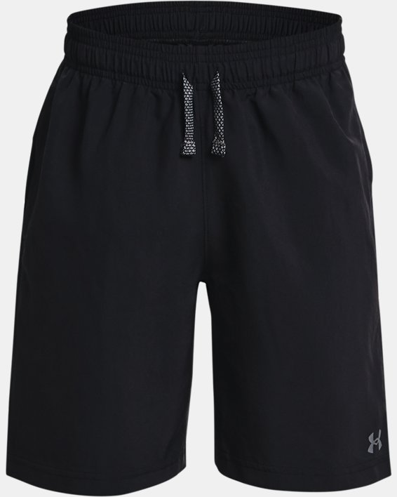 σορτσ Under Armour UA Woven για αγορια μαυρα / γκρι | gz6f4a18OT2