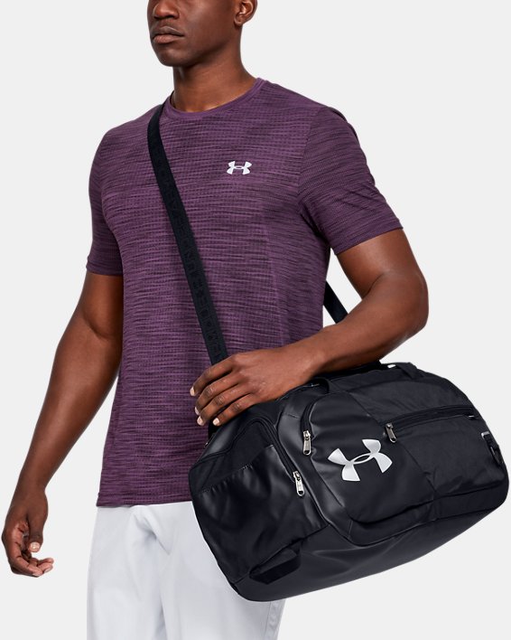 τσαντα Under Armour UA Undeniable 4.0 Small Duffle ανδρικα μαυρα / ασημι | C9XsTx6SyjH