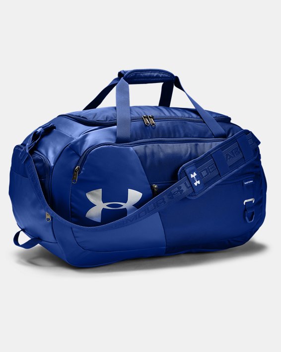 τσαντα Under Armour UA Undeniable Duffle 4.0 Medium Duffle γυναικεια μπλε ρουά / ασημι | GKlIxr3sdWp