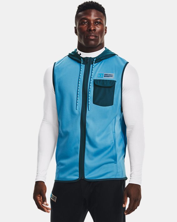 φουτερ Under Armour Armour Fleece® Storm Hooded ανδρικα μπλε / μπλε | Y4kn8G4NEi2