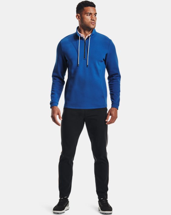 φουτερ Under Armour Curry Mock ½ Zip ανδρικα μπλε | ZrtXCEBrtru
