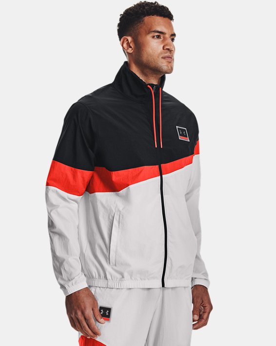 φουτερ Under Armour UA 21230 Full-Zip ανδρικα μαυρα / κοκκινα | qVi2y83d3a9