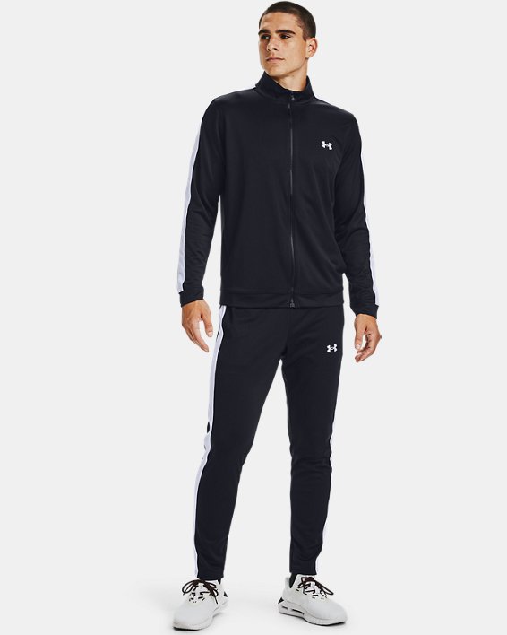 φουτερ Under Armour UA Knit tracking Suit ανδρικα μαυρα / ασπρα | 5KNDQklLwoi