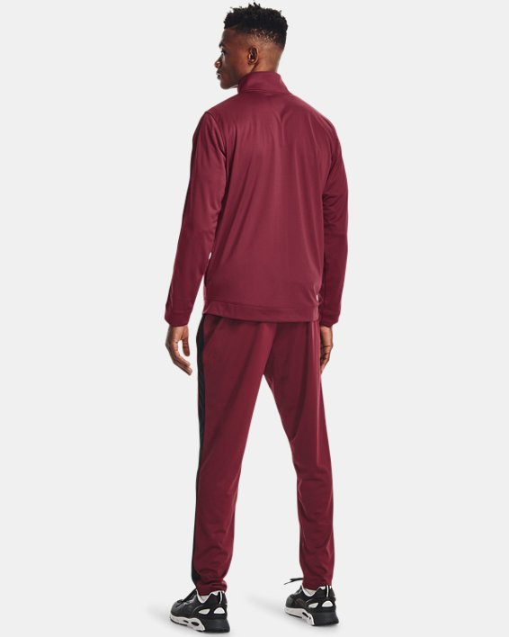 φουτερ Under Armour UA Knit tracking Suit ανδρικα κοκκινα / μαυρα | 6wS7A6NUBEC