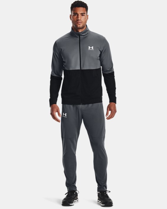 φουτερ Under Armour UA Pique tracking ανδρικα γκρι / ασπρα | cFWpDA6t9UJ