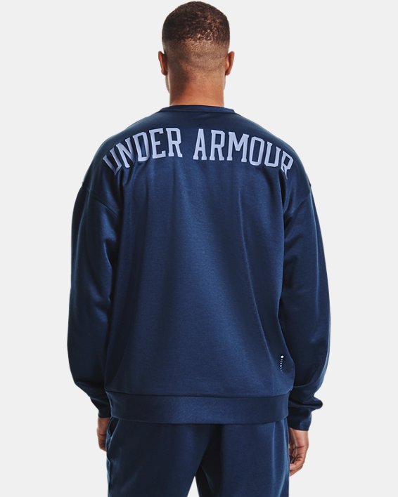 φουτερ Under Armour UA RECOVER™ Crew ανδρικα μπλε | 1GNbUJ3SdFy