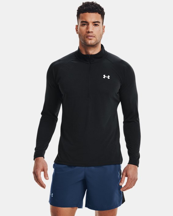 φουτερ Under Armour UA Streaker Run ½ Zip ανδρικα μαυρα | LTxSHKNsLul