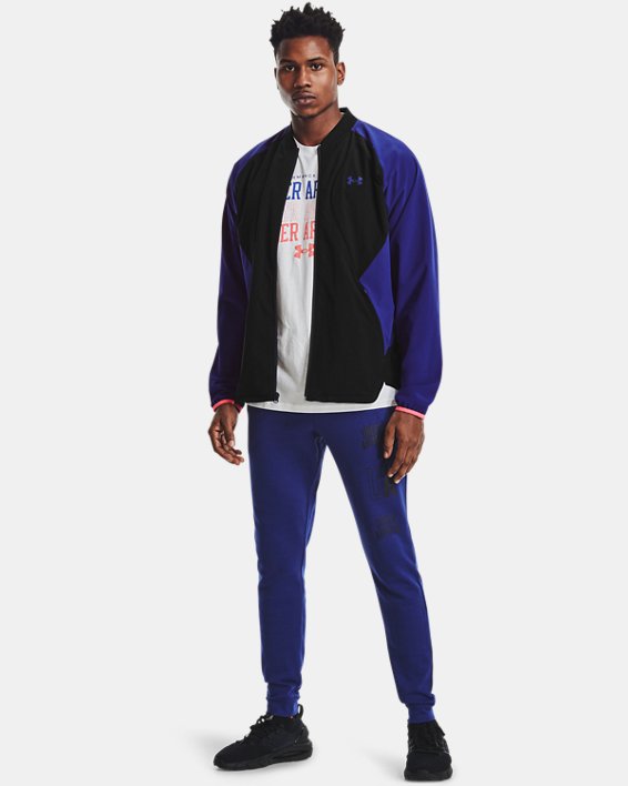 φουτερ Under Armour UA Stretch Woven Bomber ανδρικα μαυρα | LfbsGEjMWvm