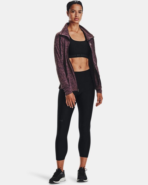 φουτερ Under Armour UA Tech™ Twist Full Zip γυναικεια γκρι μωβ / μαυρα | jE9zSo3B1fG