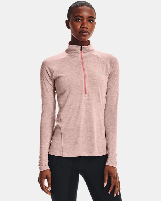φουτερ Under Armour UA Tech™ Twist ½ Zip γυναικεια ροζ / ροζ | rzxmPzOJf8v