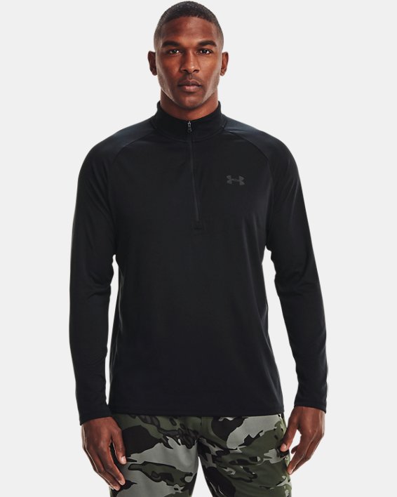 φουτερ Under Armour UA Tech™ ½ Zip ανδρικα μαυρα / γκρι | 6v8zQY9Mmcl