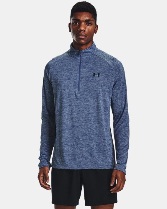 φουτερ Under Armour UA Tech™ ½ Zip ανδρικα μπλε / μαυρα | 7fqmEddfNAY