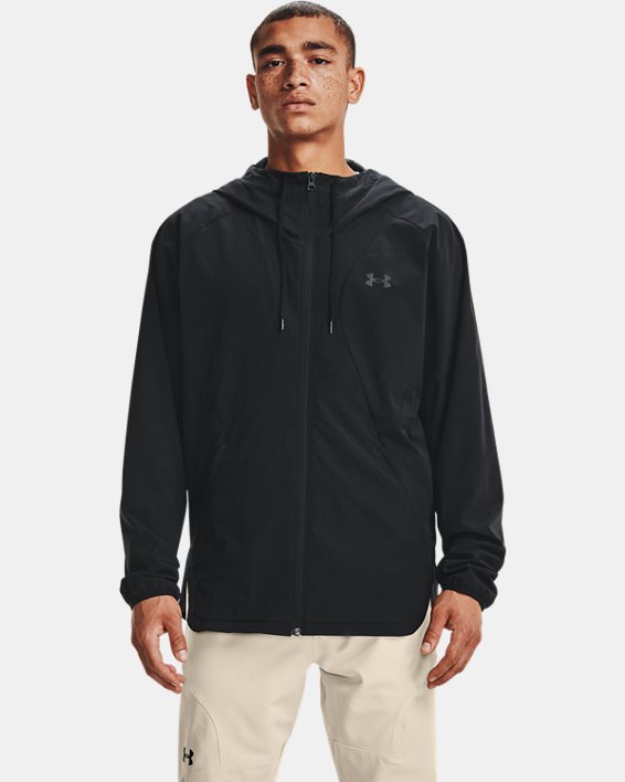φουτερ Under Armour UA Woven Windbreaker ανδρικα μαυρα | 6bjNcmLycjc