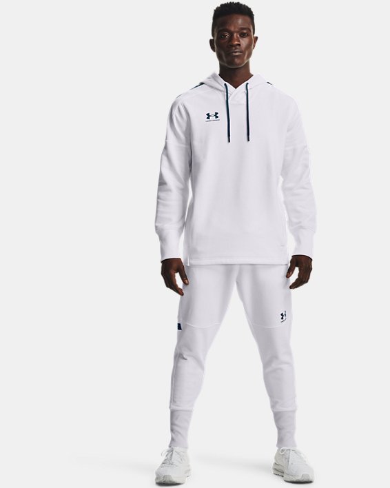 φουτερ με κουκουλα Under Armour UA Accelerate Off-Pitch ανδρικα ασπρα | WlnO6aMV53E
