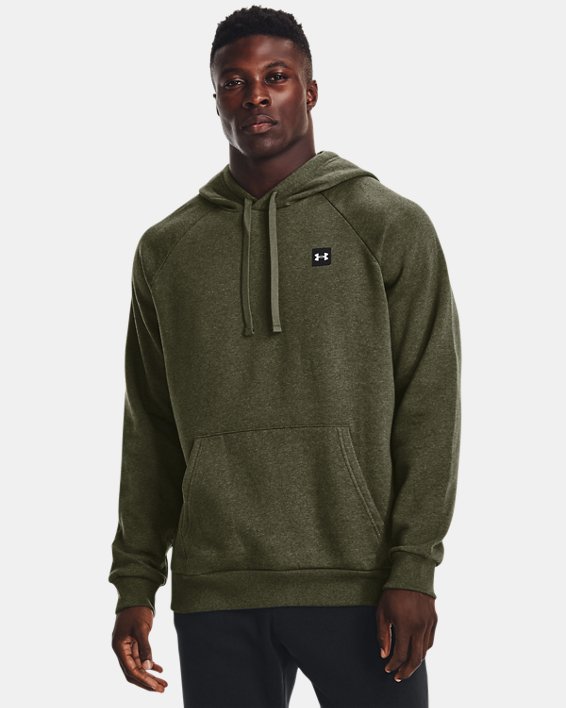 φουτερ με κουκουλα Under Armour UA Rival Fleece ανδρικα μπλε πρασινο μαυρα ασπρα | ZAZmS4pG7LR
